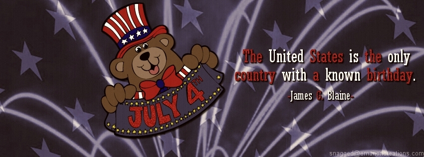 July 4th 010 Facebook Timeline Cover