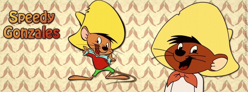 Speedy Gonzales 001 Facebook Timeline Cover