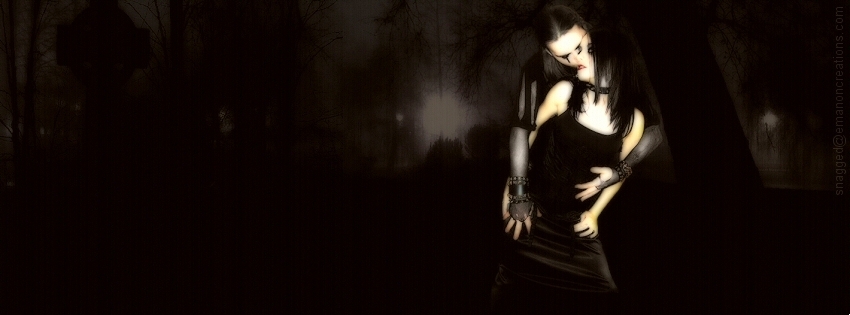 Goth 011 Facebook Timeline Cover