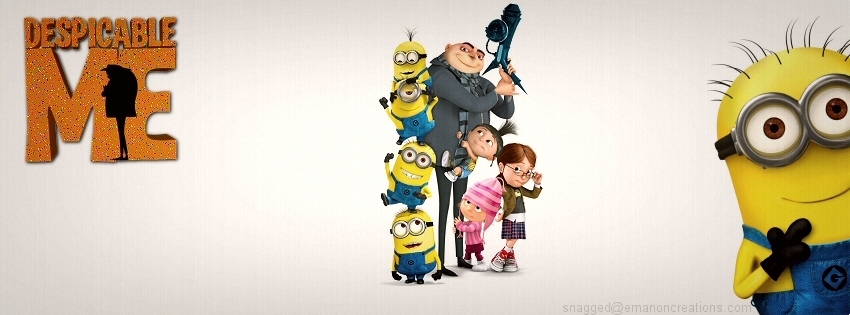 Despicable Me Facebook Timeline Cover