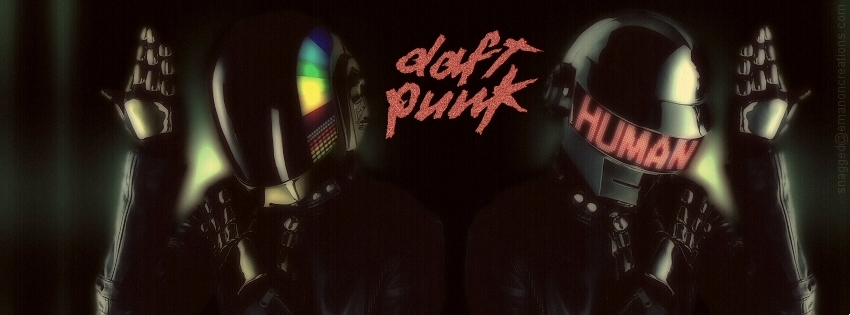 Daft Punk 01 Facebook Timeline Cover