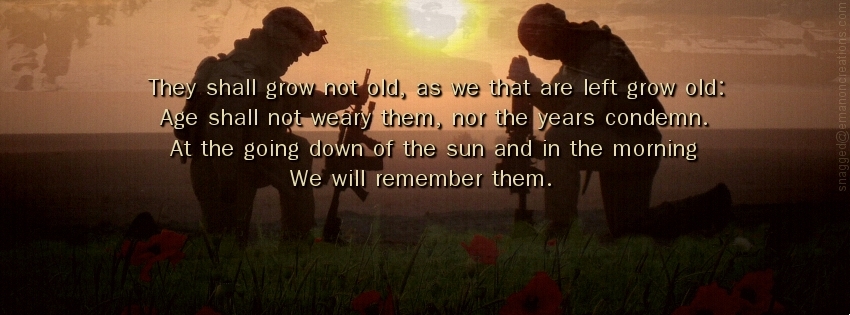 Remembrance Day 03 Facebook Timeline Cover