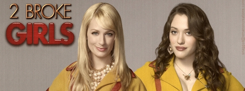 2 Broke Girls 01 Facebook Timeline Cover