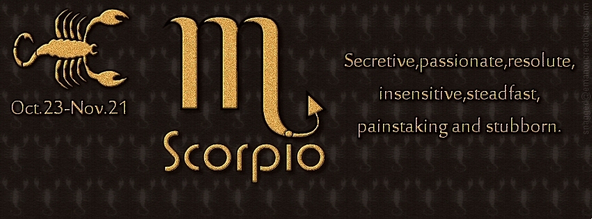 Scorpio 001 Facebook Timeline Cover