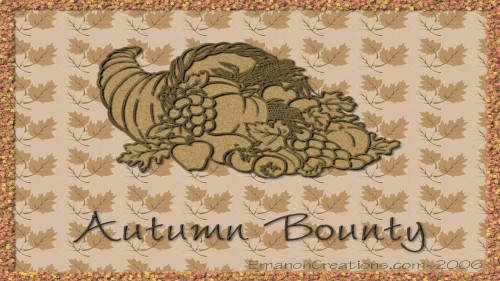 Autumn Bounty Wp