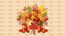 Autumn Leaves Bouque Wp 01