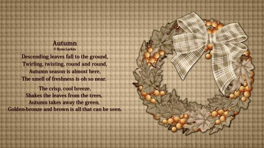 Autumn Wreath 01 Wp