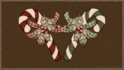 Candy Cane Xmas Hd Wp