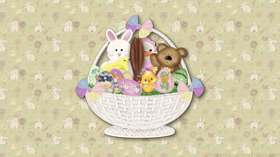 Easter Basket Wp 02