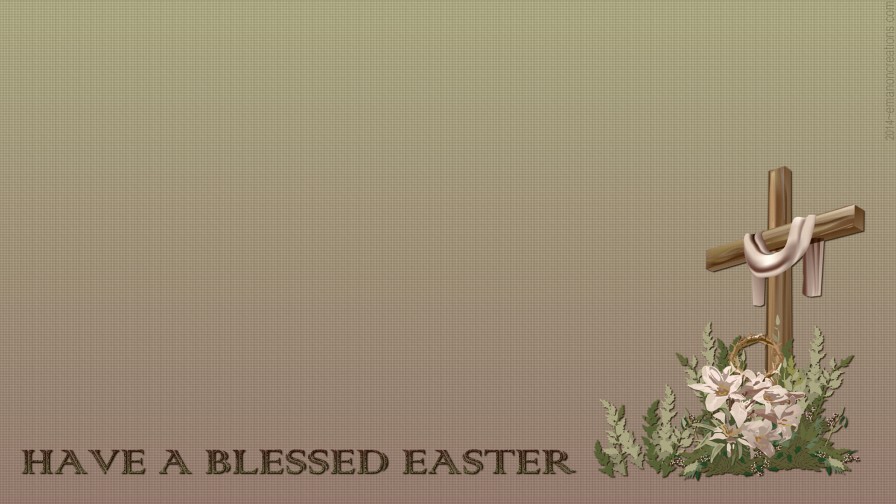 Easter Cross Wp 02