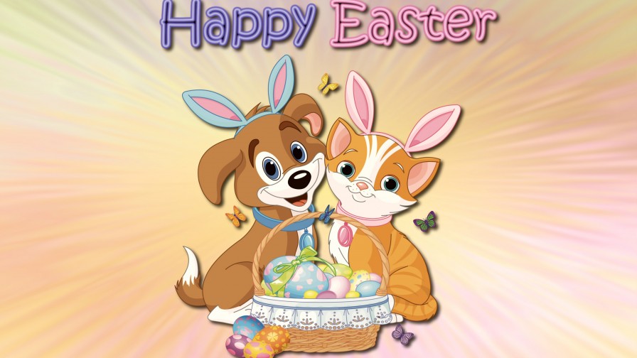 Easter Pets Wp 01