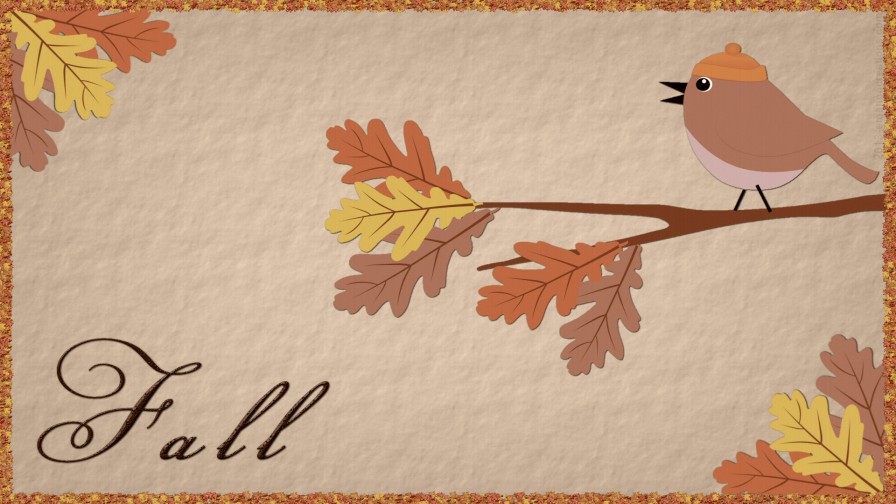 Fall  Bird Wp 01