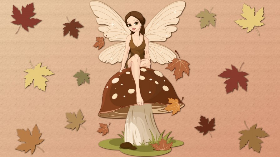 Fall  Fairy Wp 01