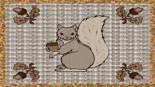 Fall Squirrel Wp