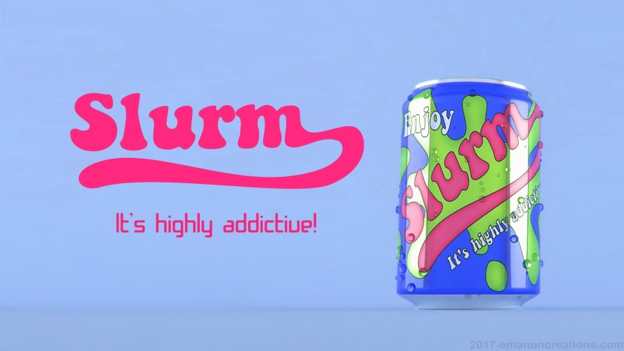 Futurama Slurm Wp 01