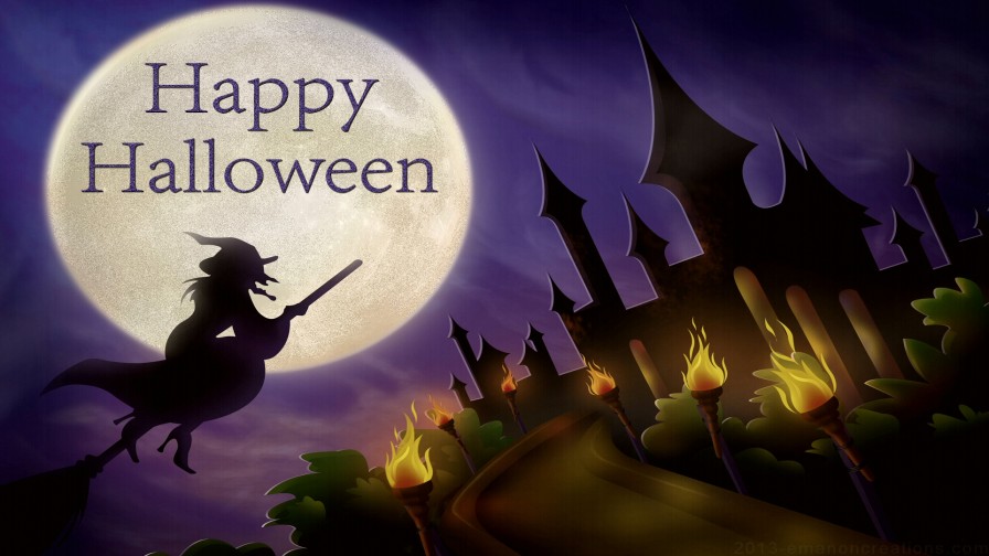 Halloween Witch Wp 01