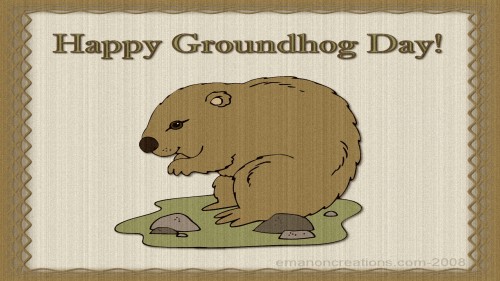 Happy Groundhog Day Wp