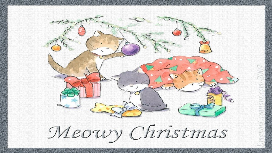 Kitty Xmas Wp