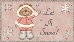 Let It Snow Girl