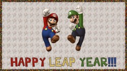 Mario Luigi Leap Year Hd Wp