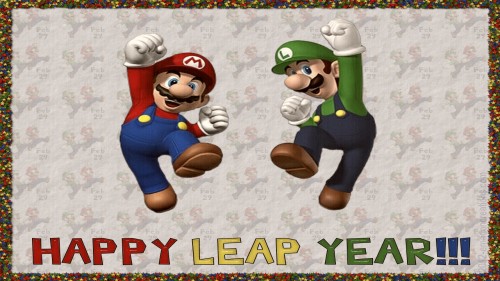 Mario Luigi Leap Year Wp