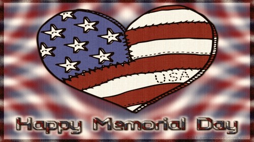 Memorial Day Heart