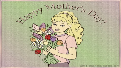 Mother's Day Girl Wp 01