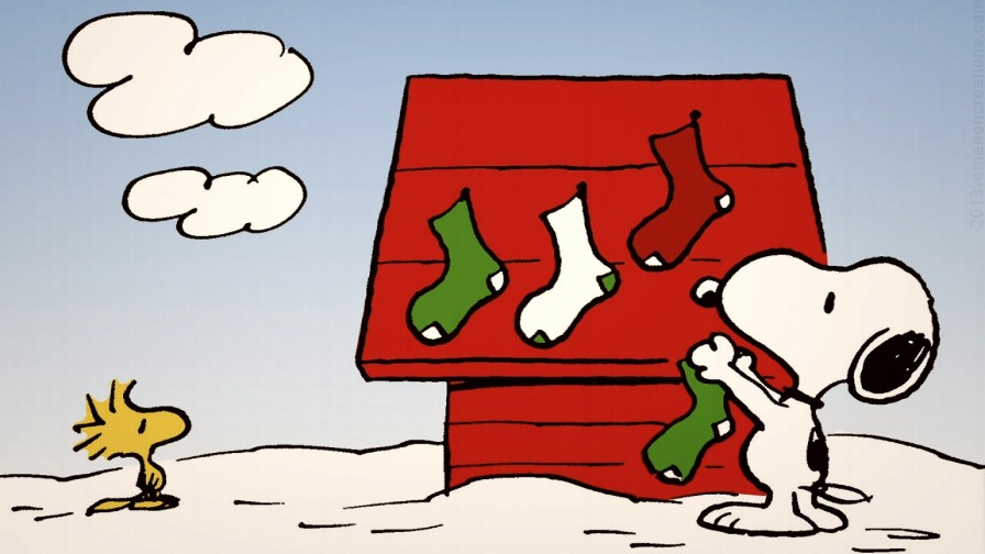 Peanuts Christmas Wp 01