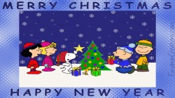 Peanuts Christmas Wp 02