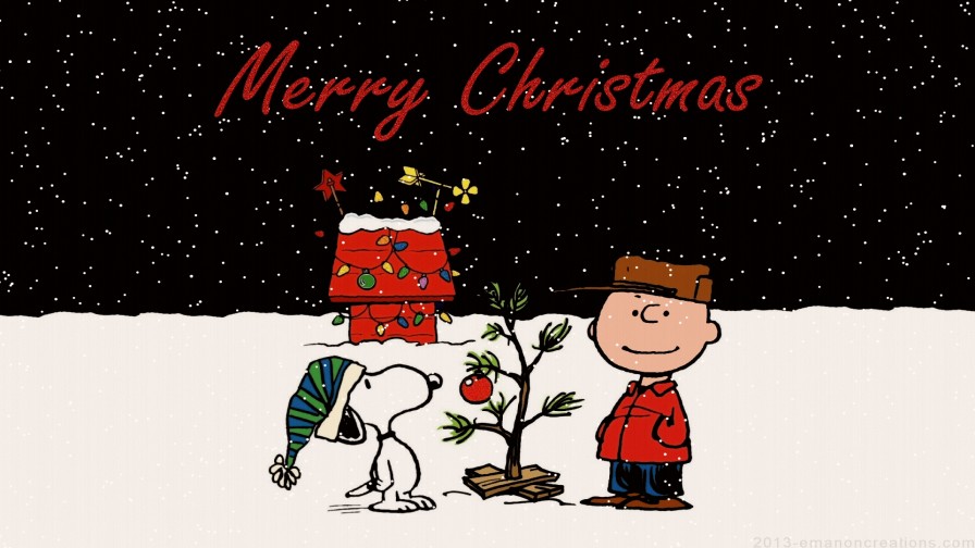 Peanuts Christmas Wp 03