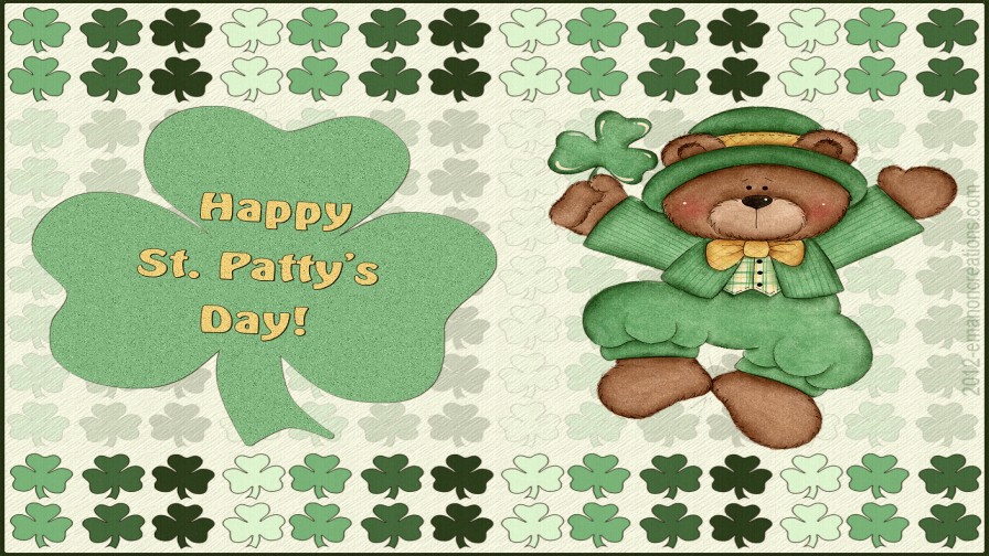 Shamrock Bear Wp