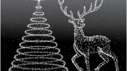 Sparkle Deer Wp 01