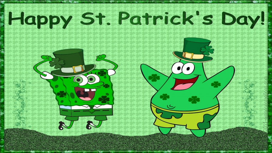 Spongebob St Pats Wp