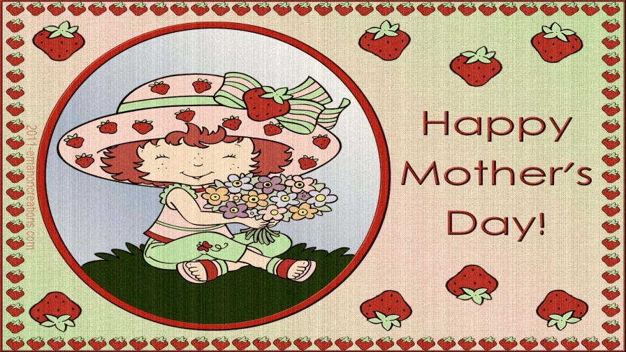 Strawberry Mom Day Wp 01