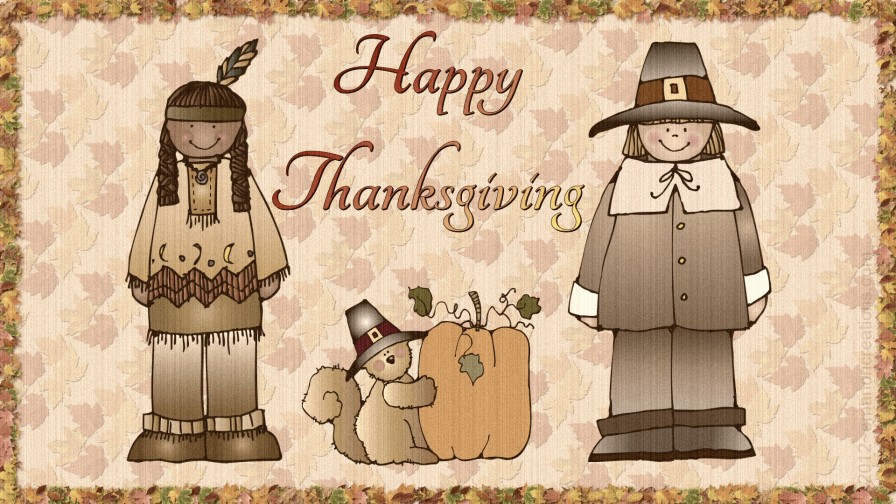 Thanksgiving Friends Wp 01