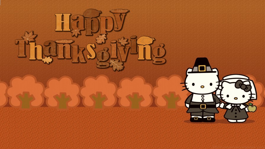 Thanksgiving Hello Kitty Wp 01 