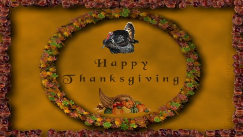 Thanksgiving Wreath Wp