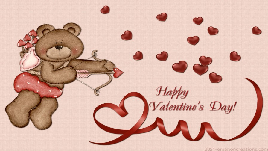 Valentine Bear Wp 02