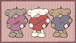 Valentine Bears Cute Hd Wp