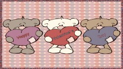 Valentine Bears Cute Wp