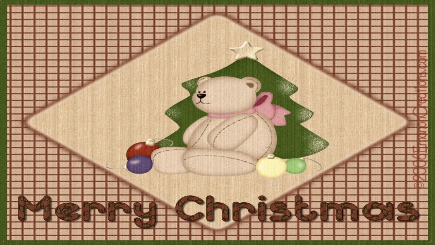 Xmas Tree Bear Wp