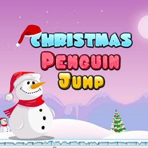 Christmas Penguin Jump